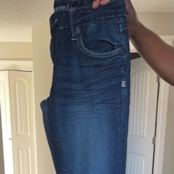 Womens Dark Blue wash Jeans and Denim - Picture 2 of 7